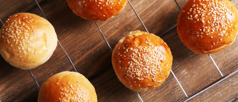 Gefrorene Brötchen aufbacken