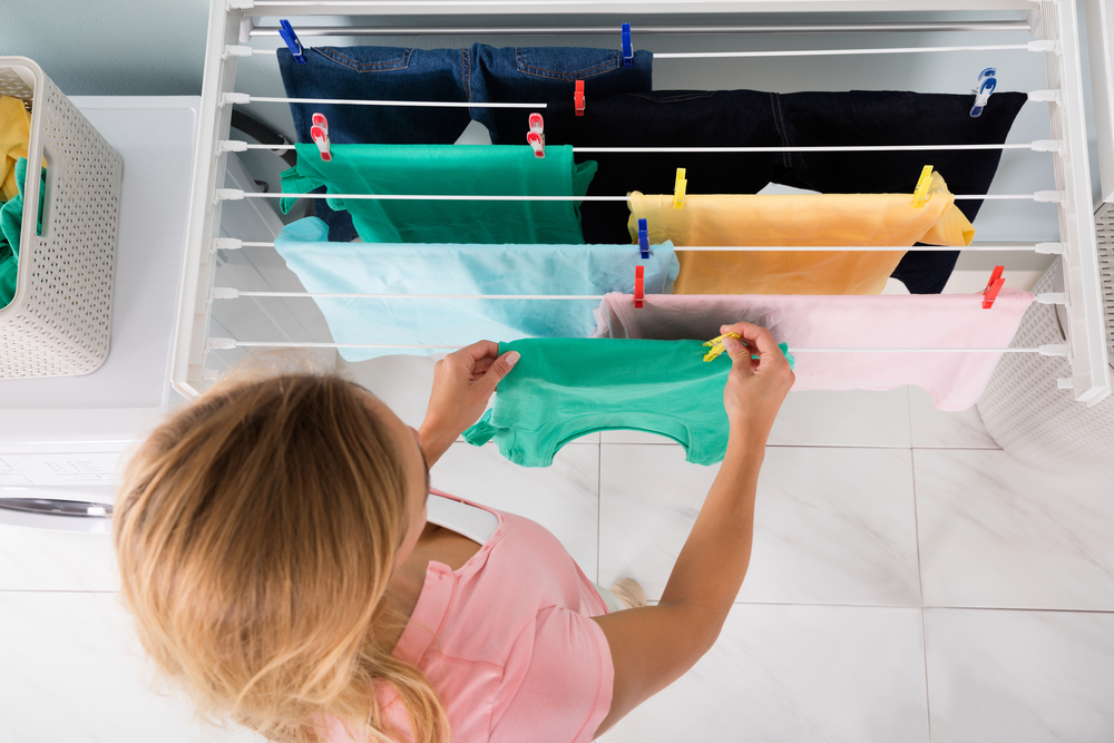 Wäsche in der Wohnung trocknen Worauf man achten sollte