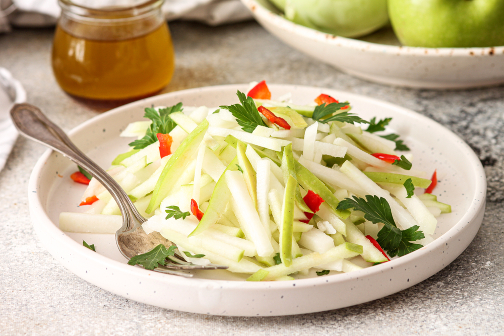 salat aus kohlrabi