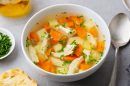 frische hühnersuppe