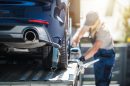 auto wird abgeschleppt