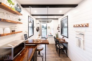 Man kann ein Tiny House in verschiedenen Stilen gestalten