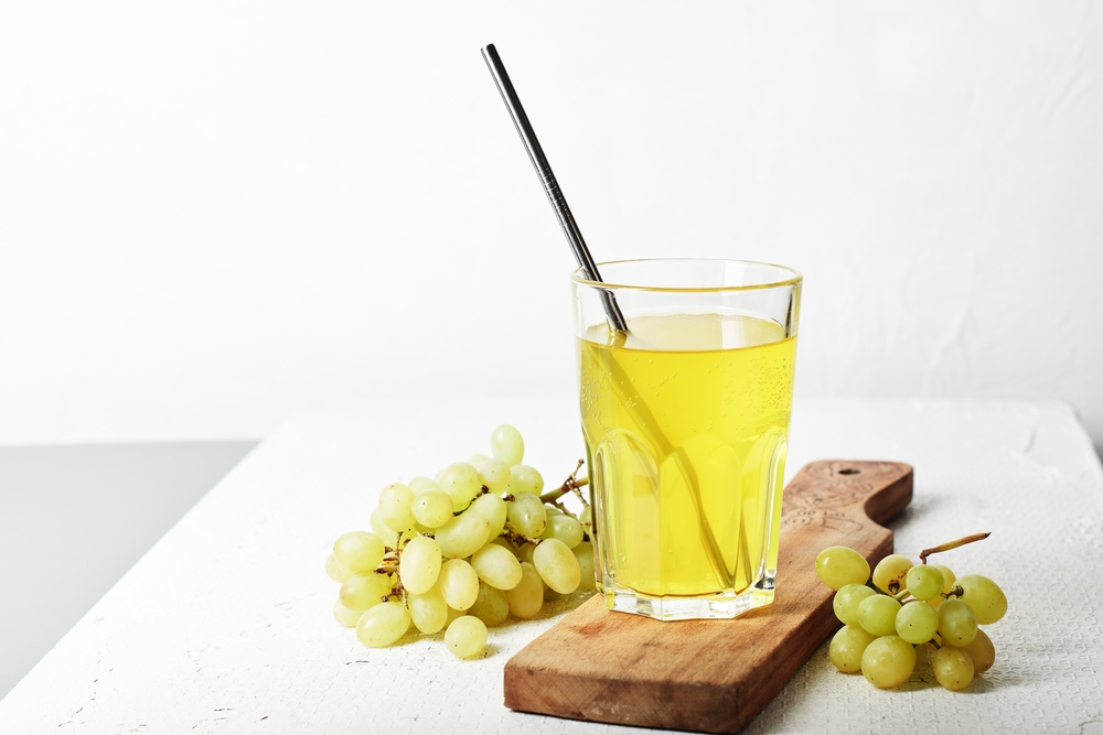 Weißer Traubensaft